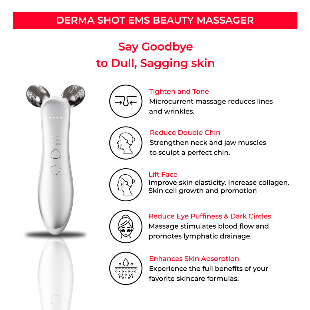 Anti aging face roller